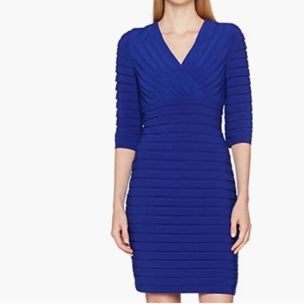 Adrianna Papell (Petite size 4p) Royal Blue
